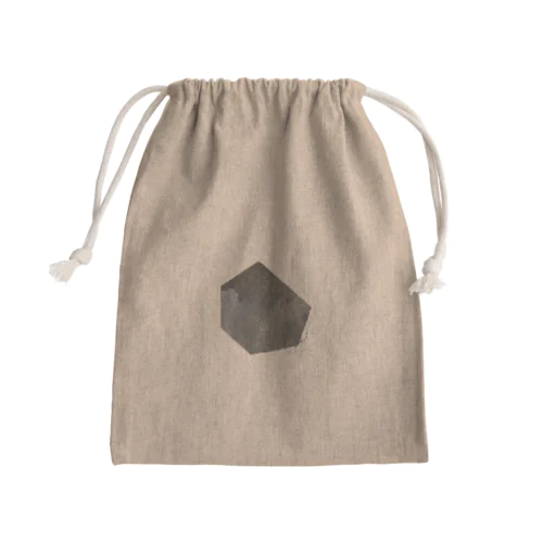 多角形03 Mini Drawstring Bag