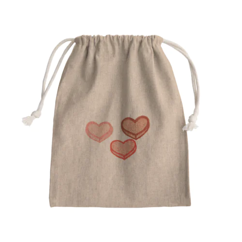 Love  Mini Drawstring Bag