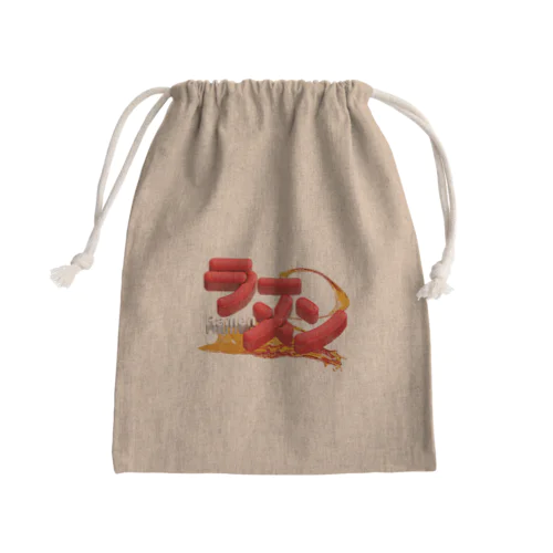 ラーメン🍜 Mini Drawstring Bag