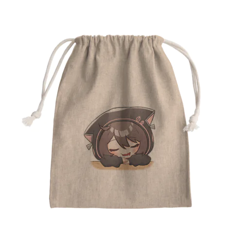 ねむりんごさん Mini Drawstring Bag