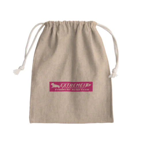 エクストリーム×ウェルシュコーギー・ペンブローク Mini Drawstring Bag