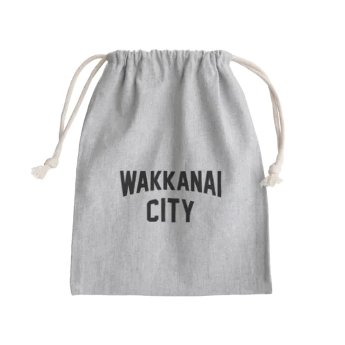 稚内市 WAKKANAI CITY Mini Drawstring Bag