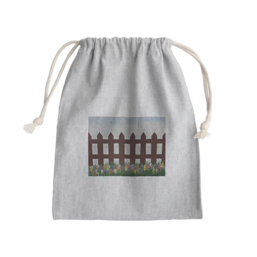 ラブリーならくがき Mini Drawstring Bag