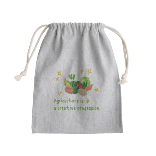 農業はクリエイティブ Mini Drawstring Bag