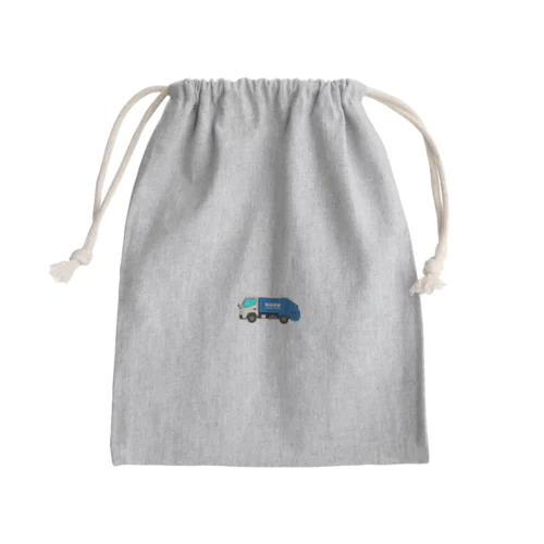 ゴミ収集車 Mini Drawstring Bag