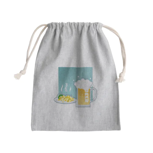 The perfect combination! Mini Drawstring Bag