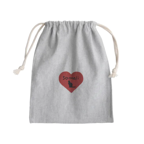 Love.Somali Mini Drawstring Bag