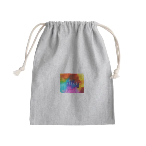 虹色しりーず Mini Drawstring Bag