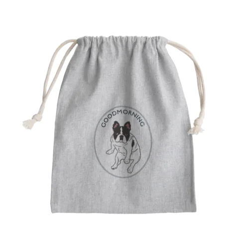 フレンチブルドッグ【わんデザイン 6月】 Mini Drawstring Bag