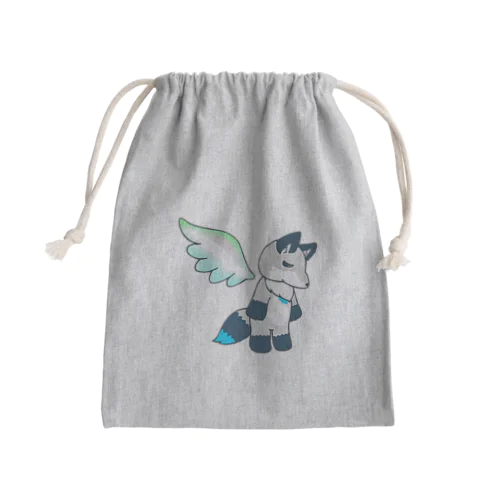 天使ちょこ太郎 Mini Drawstring Bag