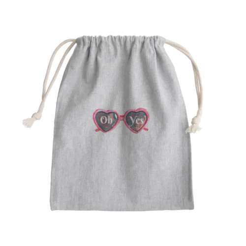 Oh Yes - サングラス Mini Drawstring Bag