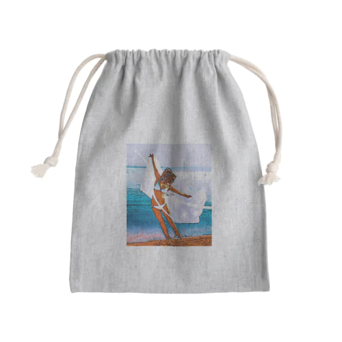 Summer Girl - Stay Fearless Version #1 Mini Drawstring Bag