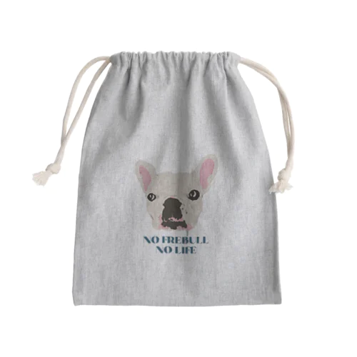 フレンチブルドッグ【わんデザイン 6月】 Mini Drawstring Bag