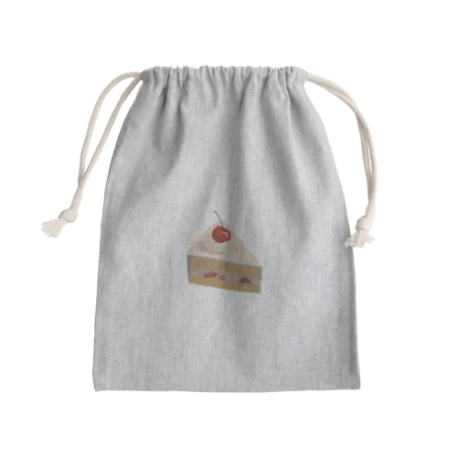 ケーキ Mini Drawstring Bag