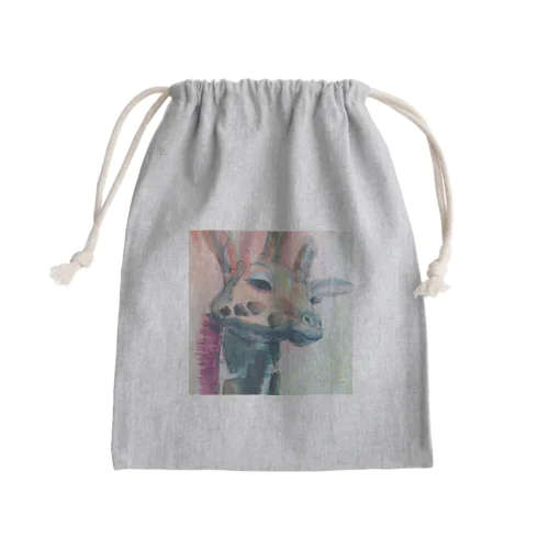 ユウヤケキリン Mini Drawstring Bag