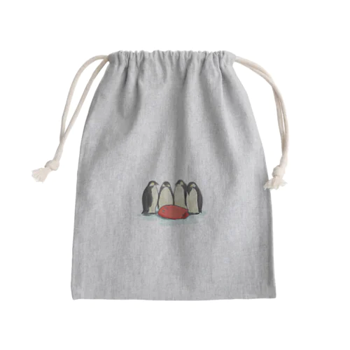 来訪 Mini Drawstring Bag