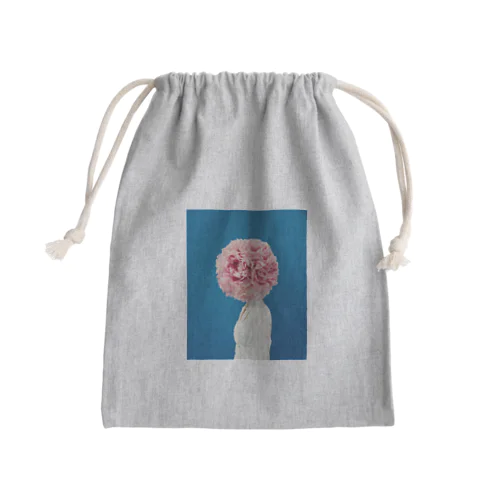 芍薬 Mini Drawstring Bag