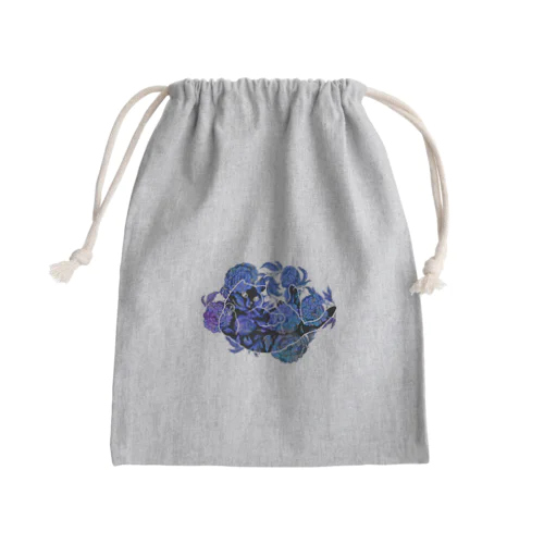 漂亮的貓 Mini Drawstring Bag