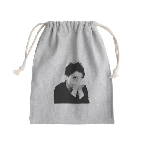 政見放送 Mini Drawstring Bag