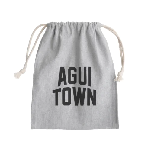 阿久比町 AGUI TOWN Mini Drawstring Bag