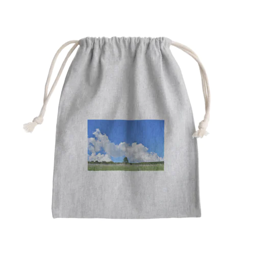 高原の青空 Mini Drawstring Bag