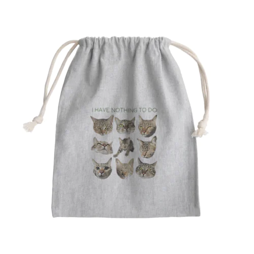 もひまろ Mini Drawstring Bag