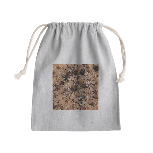 赤飯 Mini Drawstring Bag