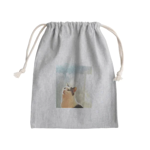 あまえんぼう猫のCHIBI Mini Drawstring Bag