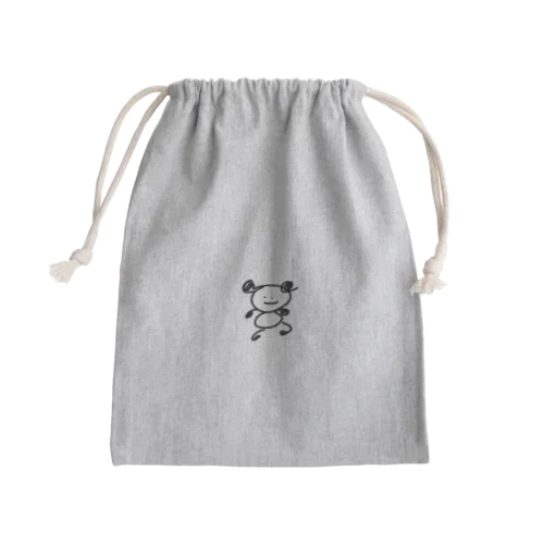 パンダなんかへん Mini Drawstring Bag