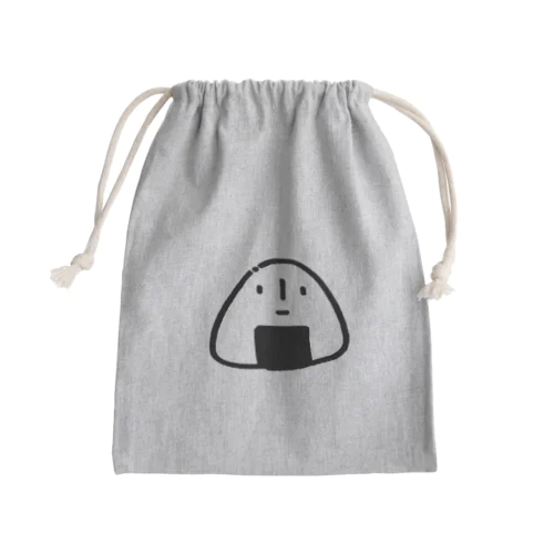 おにぎり Mini Drawstring Bag