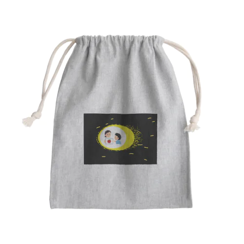 宇宙飛ぶ言語聴覚士 Mini Drawstring Bag