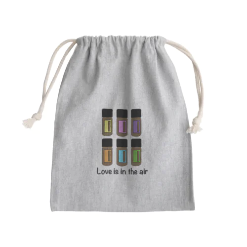 Love is in the air Mini Drawstring Bag