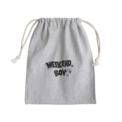 WEEKEND BOY Mini Drawstring Bag