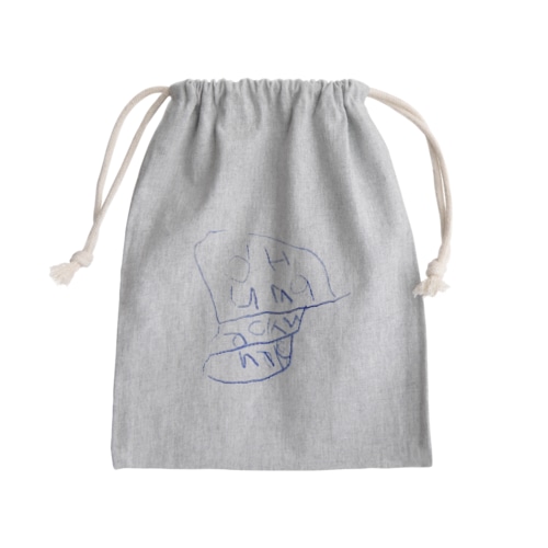 Humpback　whale　ザトウクジラ　英語　 Mini Drawstring Bag