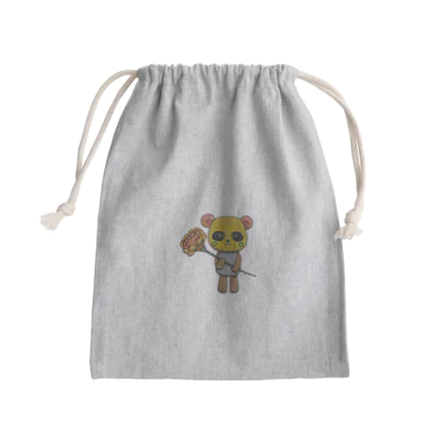 パンダ Mini Drawstring Bag