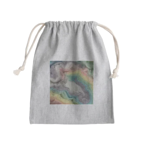 わたあめ Mini Drawstring Bag