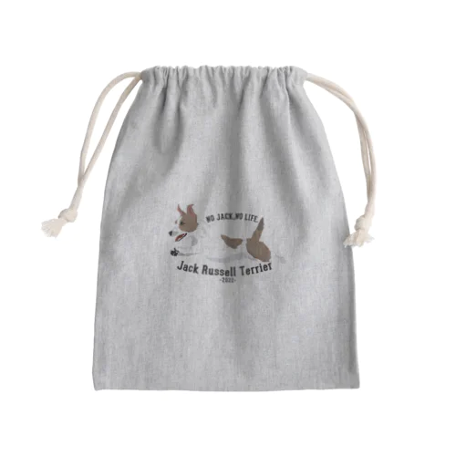 NO JACK,NO LIFE. Mini Drawstring Bag