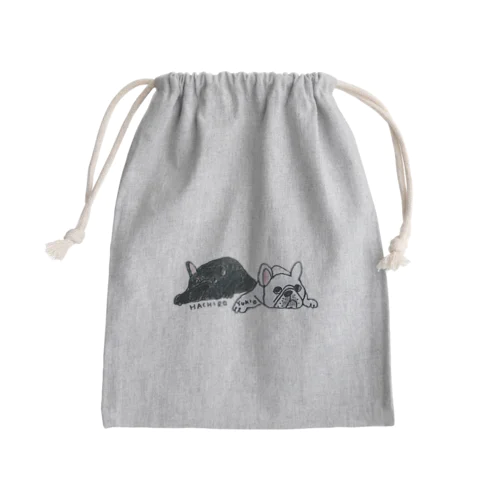 ゆきおとはちろう2 Mini Drawstring Bag