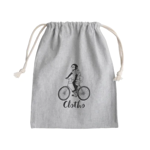clothoのロゴ Mini Drawstring Bag