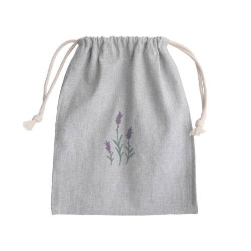 ラベンダー Mini Drawstring Bag
