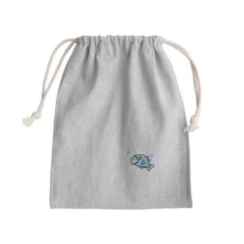 きぐるみ太郎　お魚ver. Mini Drawstring Bag