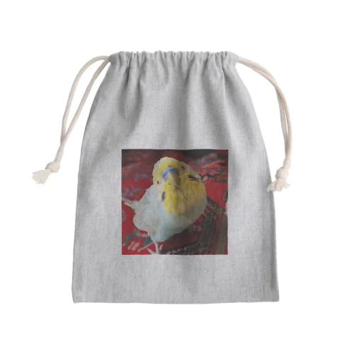 セキセイインコのBOちゃん Mini Drawstring Bag