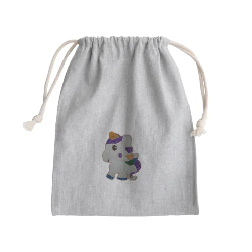 ユニコーンちゃん　切抜き Mini Drawstring Bag