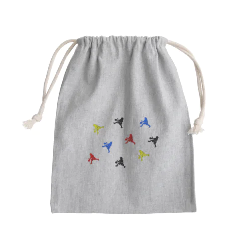 テニスめいいっぱい テニス Mini Drawstring Bag