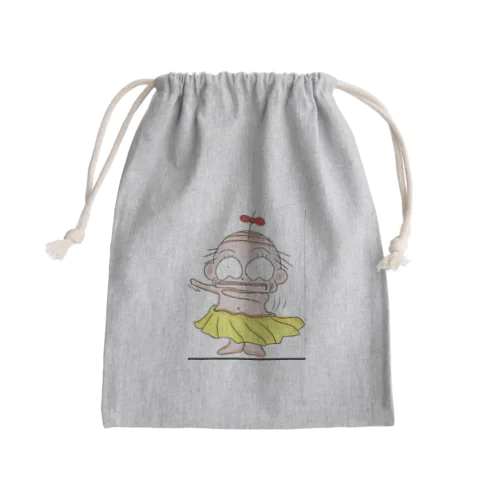 腰みのアメンG Mini Drawstring Bag