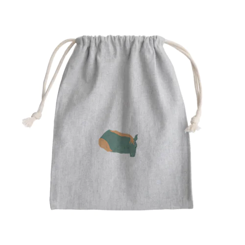ねむるうま Mini Drawstring Bag