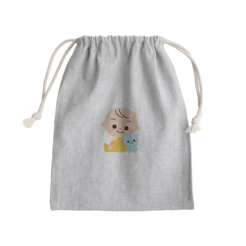 かわいいBaby Mini Drawstring Bag