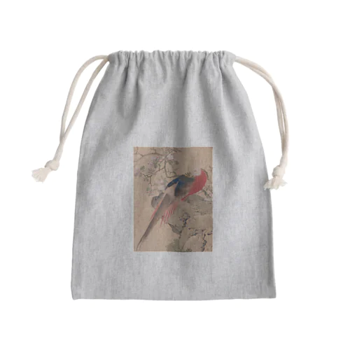 浮世絵 UKIYOE 円山応挙；金鶏 Mini Drawstring Bag