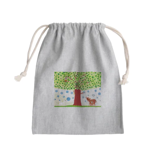 希望の木　-壁紙用- Mini Drawstring Bag
