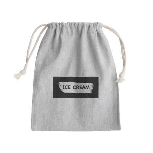 ICE CREAM Mini Drawstring Bag